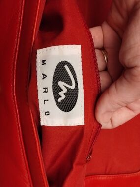 Marlo Red Crossbody Bag - Sleek Women's Shoulder Bag